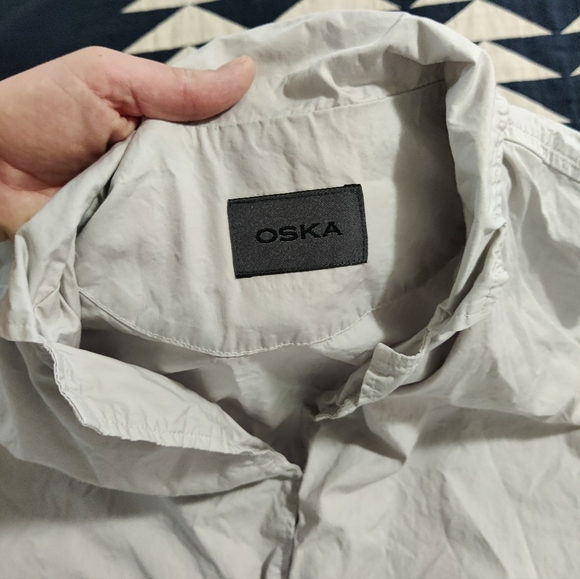 OSKA Grey Cotton Jacket - Picture 2 of 12